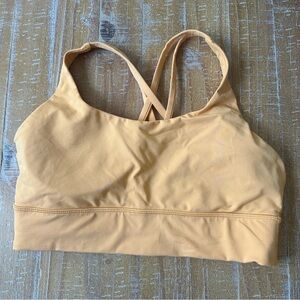 Lululemon Orange Sports Bra - Size 10